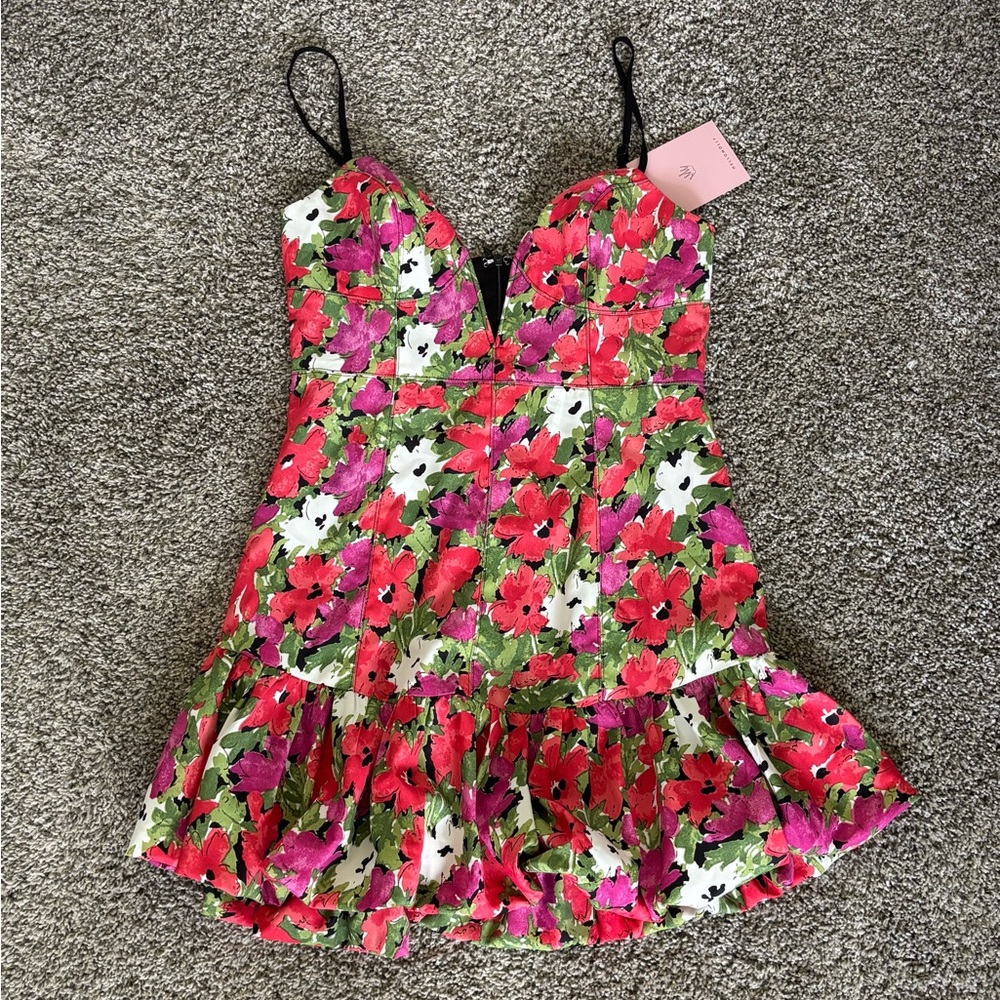 Hello Molly Bubble Hem Mini Dress